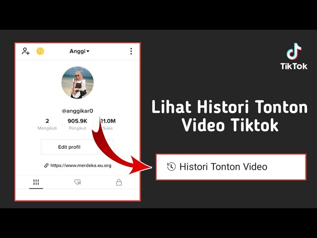 Cara Melihat Riwayat Tontonan TikTok