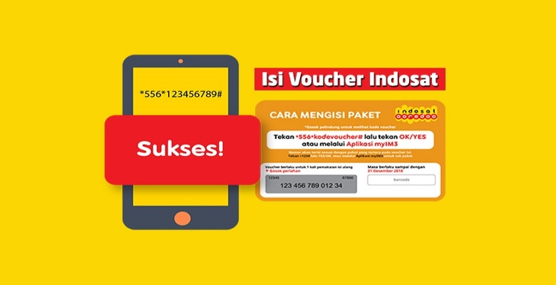 Cara Memasukkan Kode Voucher Indosat