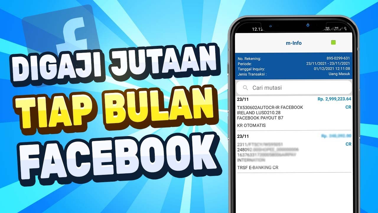 Cara Mendapatkan Uang dari Facebook dengan Upload Video